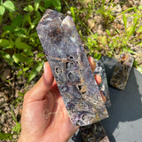 Purple Sphalerite Tower