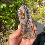 Purple Sphalerite Tower