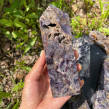 Purple Sphalerite Tower