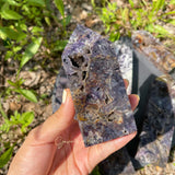 Purple Sphalerite Tower