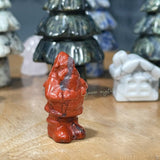 Christmas Santa Carving Carnelian