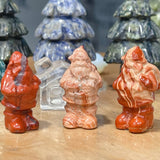 Christmas Santa Carving Carnelian