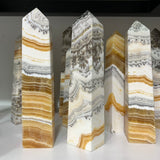 Honey Calcite Tower