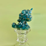 Unicorn resin carving