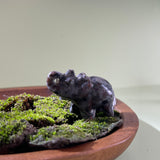 Elephant carving