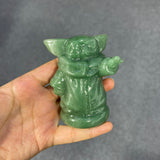 Pokemon carving baby yoda