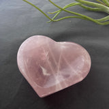 Rose quartz heart bowl