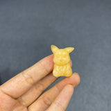 Pokemon carving Pikachu