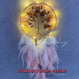 Strawberry Quartz Dream Catcher