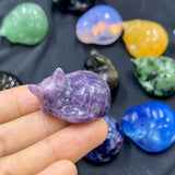Cat carving small