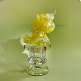 Unicorn resin carving