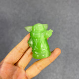 Pokemon carving baby yoda