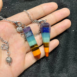 Seven chakras pendulum