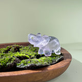 Elephant carving