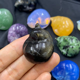 Cat carving small