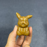 Pokemon carving Pikachu