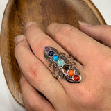 Seven Chakras ring(long type)