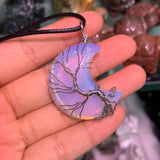 Moon life tree pendant