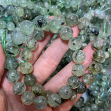 Prehnite bracelet