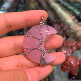 Moon life tree pendant