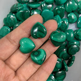 Malachite small heart