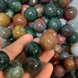 Ocean jasper small sphere