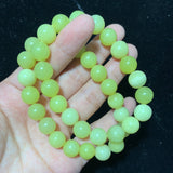 Lemon jade bracelet