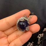 Dragon play ball pendant