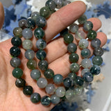 Moss agate bracelet