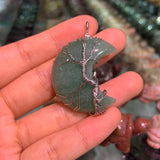 Moon life tree pendant