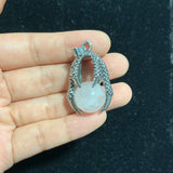 Demon claw crystal pendant